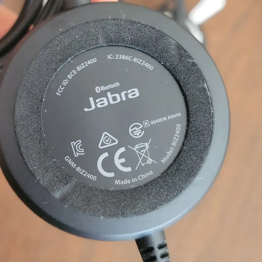 Jabra BIZ 2400 II Duo Wired Noise-Cancelling Professional Headset, 2409-820-205